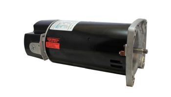 Nidec Motor Corp Aqua Shield EZ48 Threaded Shaft C-Flange Pool & Spa Motor | Standard Efficiency | 1.25 THP 115/230 V 56J Frame | AST125