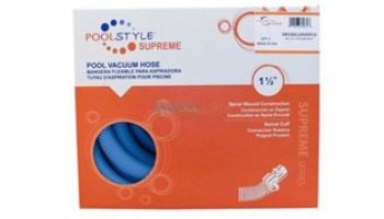 PoolStyle Supreme Series Vacuum Hose with Swivel Cuff | 1.5" x 30' | PS791 DK530112030PCO