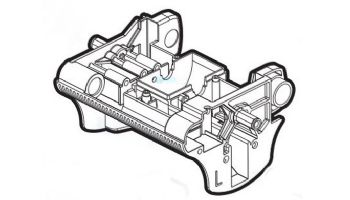 Hayward AquaNaut 4-Wheel Lower Body | Metallic Black | PVXS0009-236
