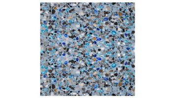 C.L. Industries CrystalStones Smooth Pebble Pool Finish | 80 Lb. | Slate Belle Isle | CRSSMSLTICEBLLSL