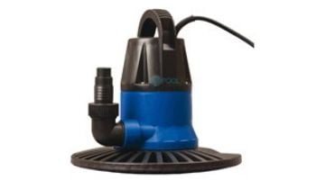 Blue Wave Super Dredger 2450 GPH Inground Winter Cover Pump with Base | 2/3 HP 110-120V AC 33 Ft. Cord | NW2353