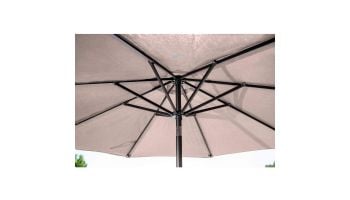 Mirage Autotilt Market Umbrella | 9-ft Octagon | Red Olefin | NU5422R