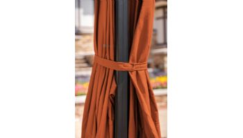 Victoria Cantilever with Valance Patio Umbrella | 13 ft Octagonal | Terra Cotta | NU6790B