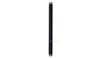 FX Luminaire DR DS 6" Aluminum Riser | 1/2" Male Threads 3/4" Diameter | Black | 6RFB