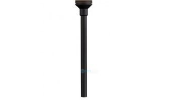 FX Luminaire 12" Aluminum Path Riser | 1LED Zone Dimming | Black | A-ZD-1LED-12RA-FB