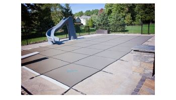 GLI 12-Year Secur-A-Pool Mesh Safety Cover | Rectangle 20' x 38' Tan | 202038RESAPTAN