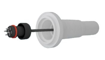 PAL Lighting Treo Retro Nicheless Multi-Color Pool & Spa Light | 6W 12V DC 150' Cord & Plug | 64-EGTV2-150