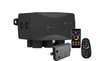 PAL Lighting Multi-Color Single Zone Remote + Wi-Fi Control Transformer | 35W 24V DC | 64-PCR-1ZW-35