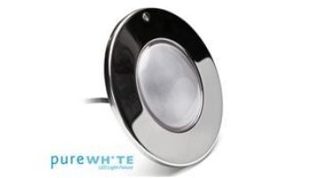 J&J Electronics PureWhite LED Pool Light XI Series | 120V Cool White Equivalent to 600W 50' Cord | LPL-F5W-120-50-P 21071