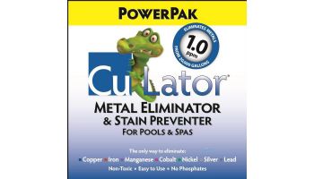 CuLator PowerPak 1.0 Metal Eliminator & Stain Preventer for Pools and Spas | Monthly Treatment | CUL-1MO