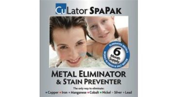 CuLator SpaPak Metal Eliminator & Stain Preventer for Spas | 6-Month Treatment | CUL-SPA-1