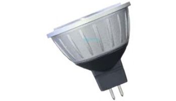 Sollos ProLED MR16 Series LED Lamp | Flood | 18V 2700K Color Temperature Equivalent to 10W | Silver - Dark Gray | MR16FL10/827/LED 81056