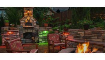 Sollos ColorSplash RGB-W LED Ledge Light Fixture | 15V 2W 10' Cord | Architectural Aluminum - Textured Black | LLA055/RGBW/TB 27506