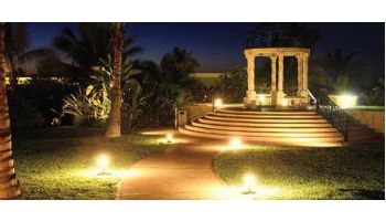 Sollos Modern Hat LED Path Light Fixture | 7" Hat 18" Stem | Natural Metal - Antique Brass | PMH070-AB-18 915260