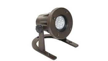 Sollos Underwater LED Light Fixture | 3.3" Antique Brass | 12V 25' Cord | UWL-R33-AB-30K | 999998S