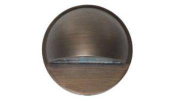 Sollos Deck Post LED Light Fixture | 3.3" Natural Metal - Antique Brass | DPL033-AB 997104