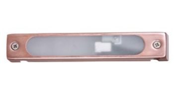 Sollos Deck Under-Step LED Light Fixture | 6" Natural Metal - Copper | DUS060-CU 941000
