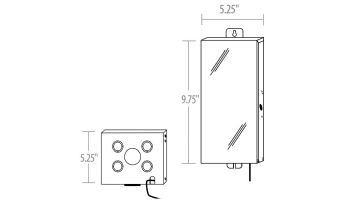 Sollos Smart Transformer | 14V 150W | Stainless Steel Finish | Bluetooth Operated | TR14ST-150 998010