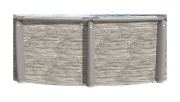 Azor 12' Round Above Ground Pool | Ultimate Package 54" Wall | 184755