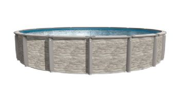 Azor 12' Round Above Ground Pool | Ultimate Package 54" Wall | 184755