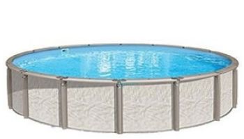 Azor 15' Round Above Ground Pool | Ultimate Package 54" Wall | 184780
