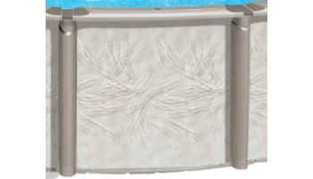 Azor 18' Round Above Ground Pool | Ultimate Package 54" Wall | 184781