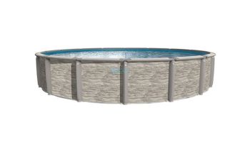 Azor 30' Round Above Ground Pool | Ultimate Package 54" Wall | 184785