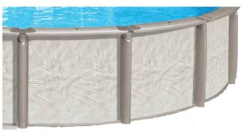 Azor 15' x 30' Oval Above Ground Pool | Ultimate Package 54" Wall | 184788