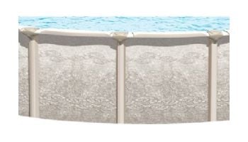 Magnus 33' Round Above Ground Pool | Ultimate Package 54" Steel Wall | 184798