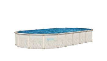 Ohana 12'X23' Oval Above Ground Pool | Ultimate Package 52" Wall | 184808