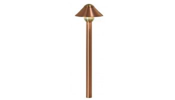 FX Luminaire SC 20W LED Path Light | 18" Riser | Copper | SCLED20W18RCU