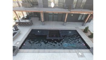 C.L. Industries Krystal Krete Quartz Stain-Resistant Pool Finish | 80 Lb. | Ebony | KKEBONY