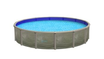 Blue Wave Trinity 24' Round Above Ground Pool | 52" Steel Wall | NB1824