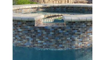 Fujiwa Tile Glasstel Mosaic Series 7/8" x 1-7/8" | Tahoe | Glasstel-30