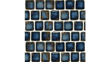Fujiwa Tile PEB 1x1 Series  Terra Blue
