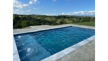 C.L. Industries CrystalStones Natural Pebble Pool Finish | 80 Lb. | Caribbean Blue | CSIISLBLO CSCARBLU
