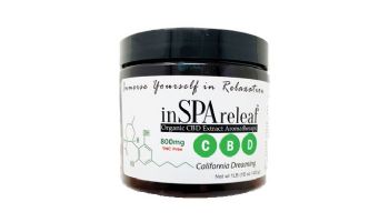 inSPAreleaf CBD Aromatherapy | California Dreaming |16oz. Crystals | 1698