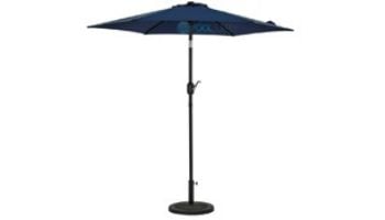 Bistro Market Umbrella | 7.5-ft Hexagonal | Champagne Polyester Fabric | NU6830