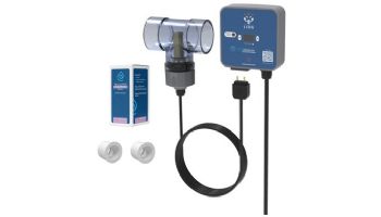ClearBlue Mineral Lion Ionizer for Pools and Spas | 25,000 Gallons | 120/240V Hard Plumb | CBI-350B-25-KIT