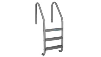 Saftron Economy 5-Step Ladder | .25" Thickness 1.90" OD | 24" W x 72" H | Graphite Gray | P-324-L5-GG