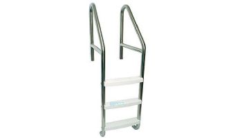 SR Smith Econoline Standard Crossbrace Plus Ladder | Commercial 35" 3-Step Plastic Tread 0.65" Wall Thickness 1.90 Diameter | 10100