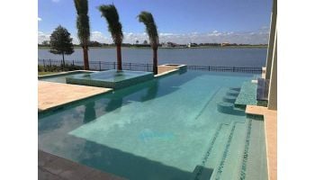 C.L. Industries Krystal Krete Quartz Stain-Resistant Pool Finish | 80 Lb. | Teal | TEALO KKTEAL