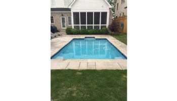 C.L. Industries Hydrazzo Polished Marble Non-Slip Pool Finish | 80 Lb. | Gulfstream Blue | HYDGLFSTMBLU