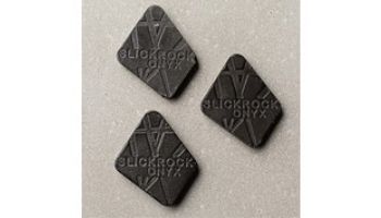 Slick Rock Concrete 22" Square Cascade Water Bowl | Onyx | Stainless Steel Spillway | KCC22SSPSS-ONYX