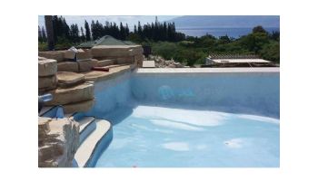 C.L. Industries Hydrazzo Polished Marble Non-Slip Pool Finish | 80 Lb. | Catalina Blue | OMHCBLO HYDCATLNABLU