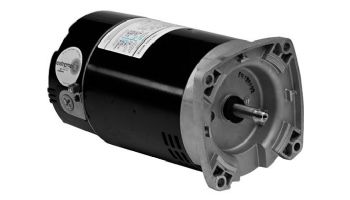 Replacement Square Flange Pool & Spa Motor 2HP | 230V 56 Frame Full-Rated Open Dripproof | Two Speed with Timer | ASB2984T