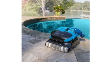 Maytronics Dolphin Nautilus CC Plus WiFi Connected Robotic Pool Cleaner with Caddy | 99996406-CADDY