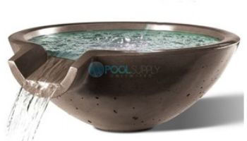 Slick Rock Concrete 30" Round Camber Water Bowl No Liner