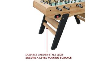 Hathaway Center Stage Pro Series 59-In Foosball Table | Telescopic Safety Rods | BG50382
