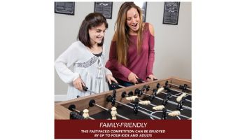 Hathaway Fullerton 48-In Foosball Table | Driftwood | BG50330